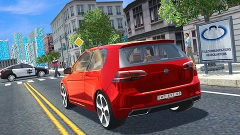 城市汽车模拟驾驶游戏