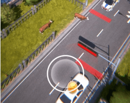 疯狂的交通管制游戏