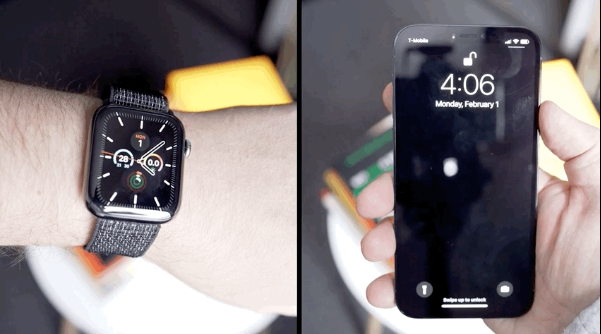 applewatch可以解锁iphone吗