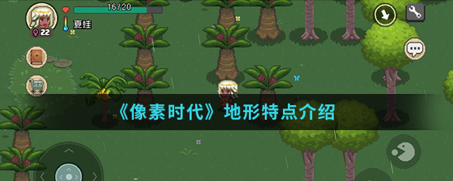 像素时代游戏中的地形有什么区别