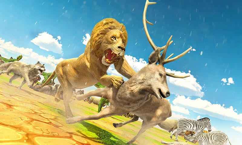 野生动物王国保卫战模拟器2018