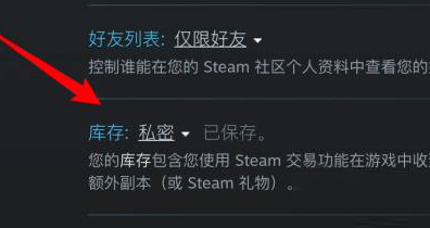 steam怎么解除库存私密状态