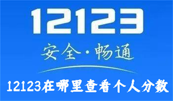 12123在哪里查看个人分数