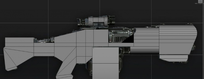 3dsmax如何制作次时代枪械模型_3dsmax超精细的德军总部2枪械制作教程