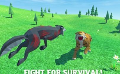 狼vs老虎生存模拟器