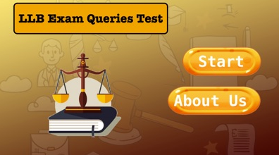 LLB Exam Queries Test